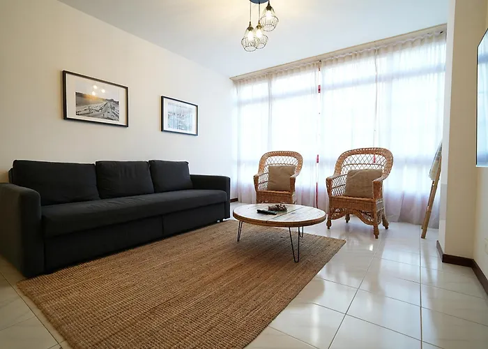 De Playa En Con Parking 桑亨霍